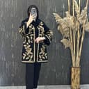 مانتو مزونی گلدوزی 1603