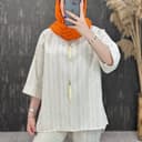 مانتو عروسکی جلو بسته 1608