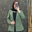 کت ژاکارد کمر زیپدار 1486