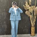 کت شلوار یقه انگلیسی 1706