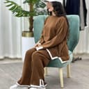 ست بلوز و شلوار بغل چاک 2622